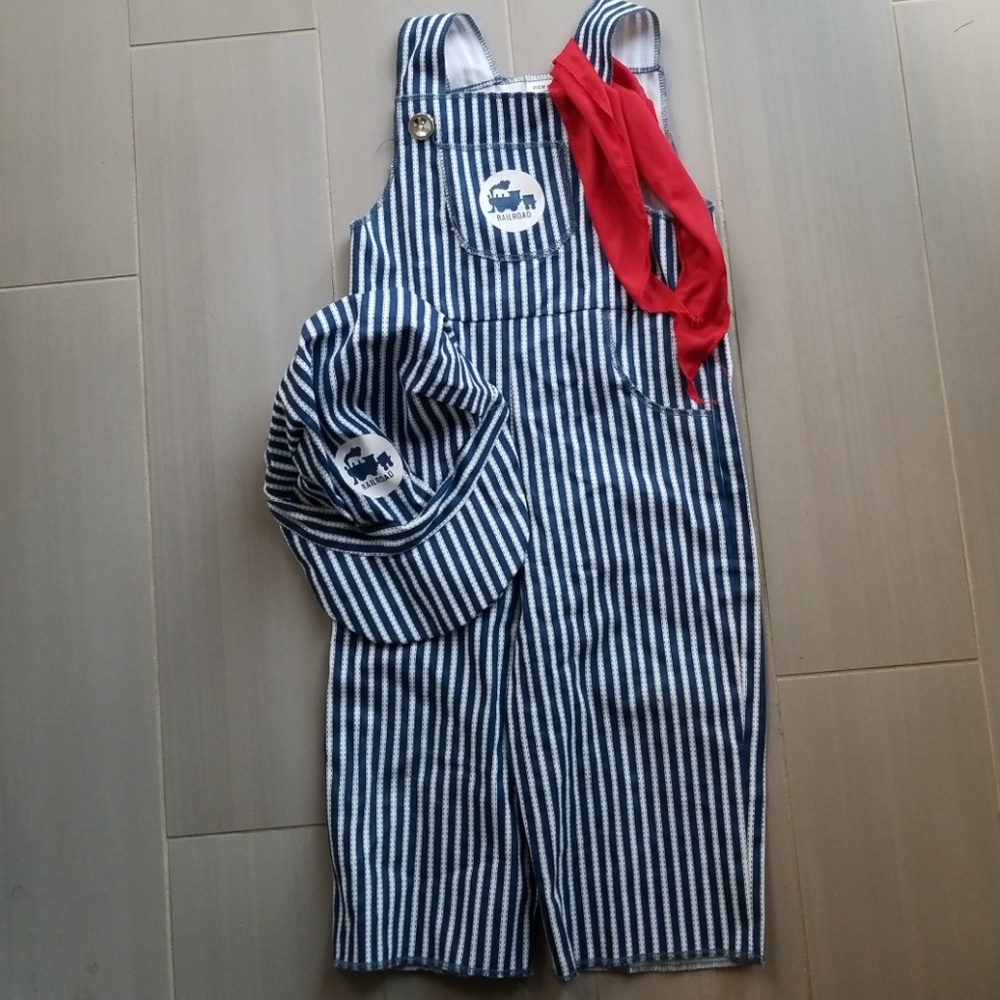 Toddler Costume Train Conductor